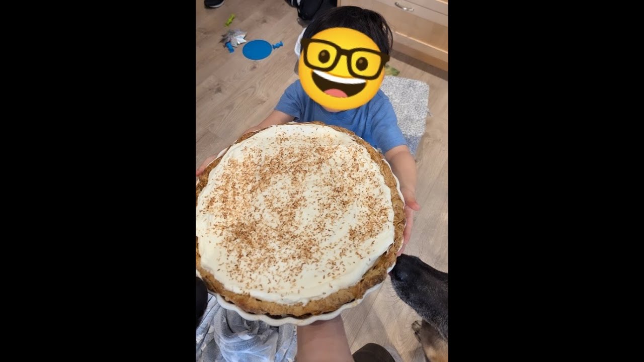 Making a (very large) Coconut Cream Pie