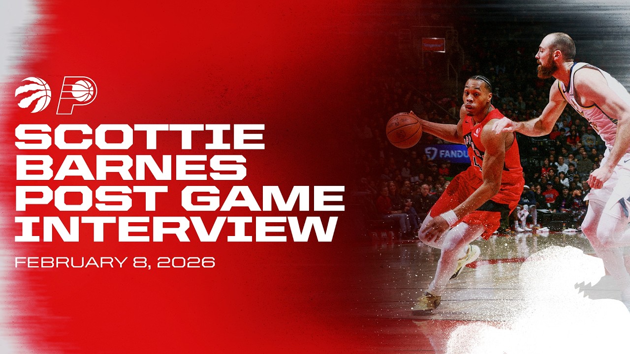 Scottie Barnes | Post Game vs. Pacers | February 08, 2026