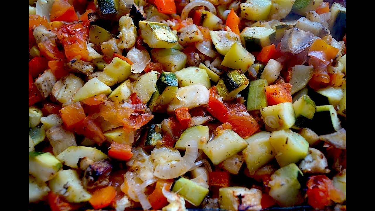 Ratatouille au four simple et rapide
