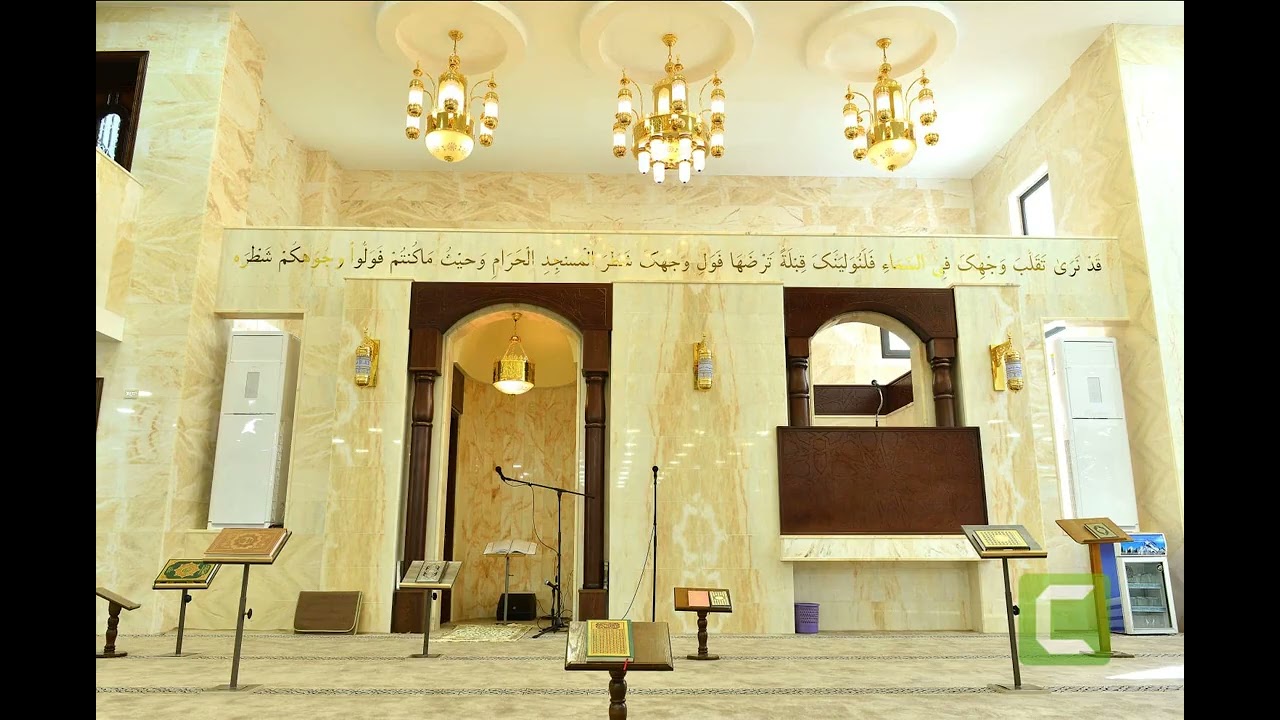 الليلة الثالثة من صلاة العشاء والتراويح بصوت د. بكر القرنة والمقداد باشا 3 رمضان 20-2-2026
