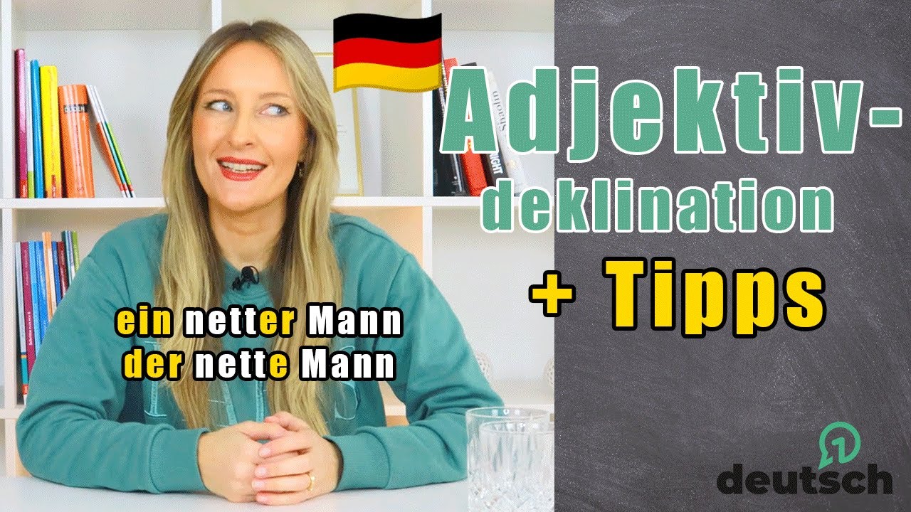 Adjektivdeklination - So merkst du dir die Adjektivendungen!