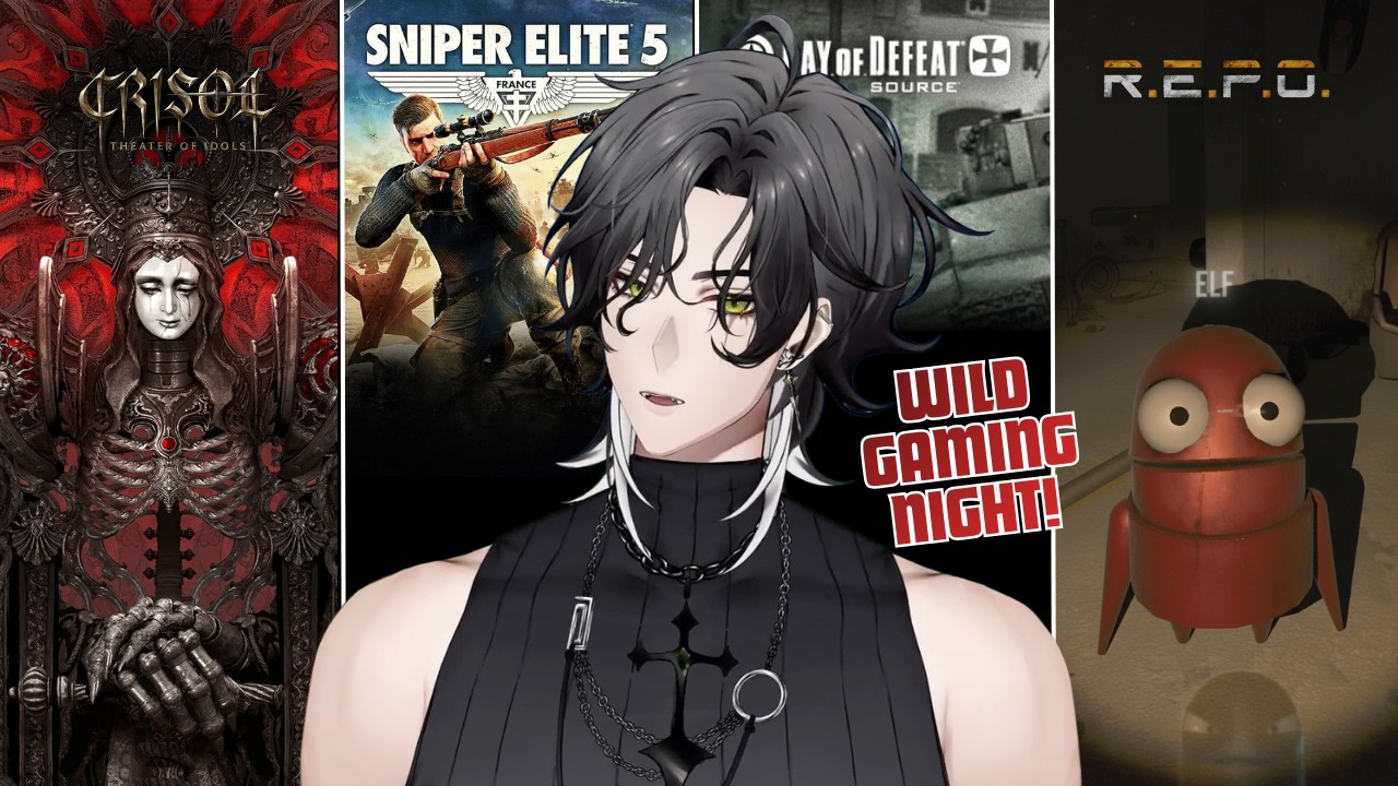Crisol: Theater of Idols Horror Run PLUS Sniper Elite 5, R.E.P.O and Day of Defeat: Source | 18+