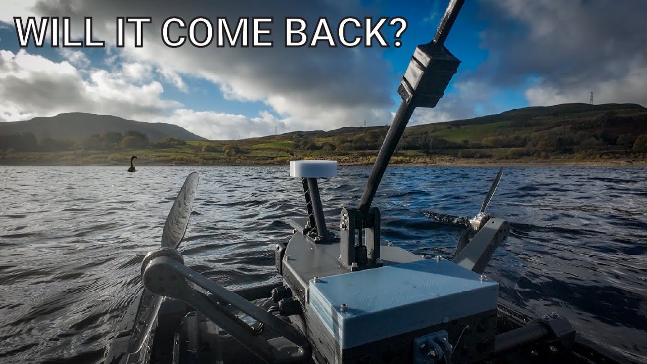 I Trusted My DIY Autonomous Depth Mapping Boat On a Lake