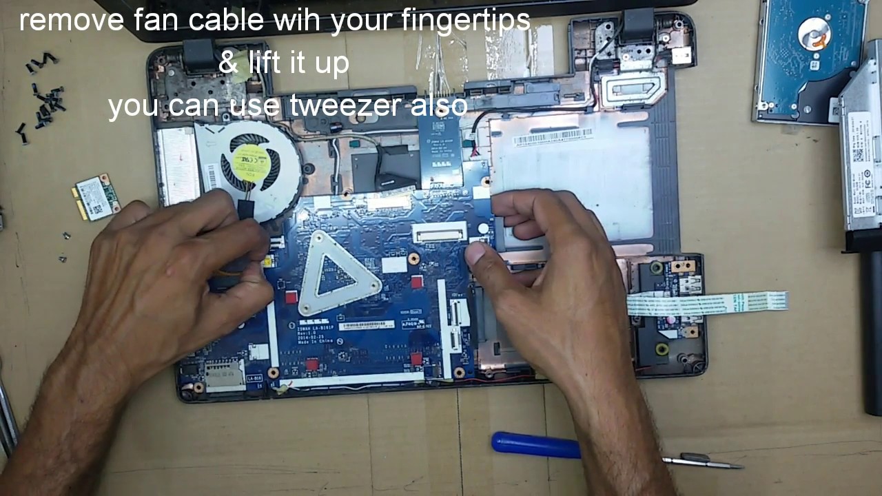 ACER ASPIRE E15 E5-571 LAPTOP DISASSEMBLING HINDI + ( ENGLISH SUBTITLES )