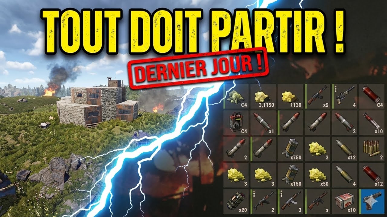🔴 DERNIER JOUR : ON SORT TOUT LE STUFF ! 🔫💀 (Fin du Wipe)