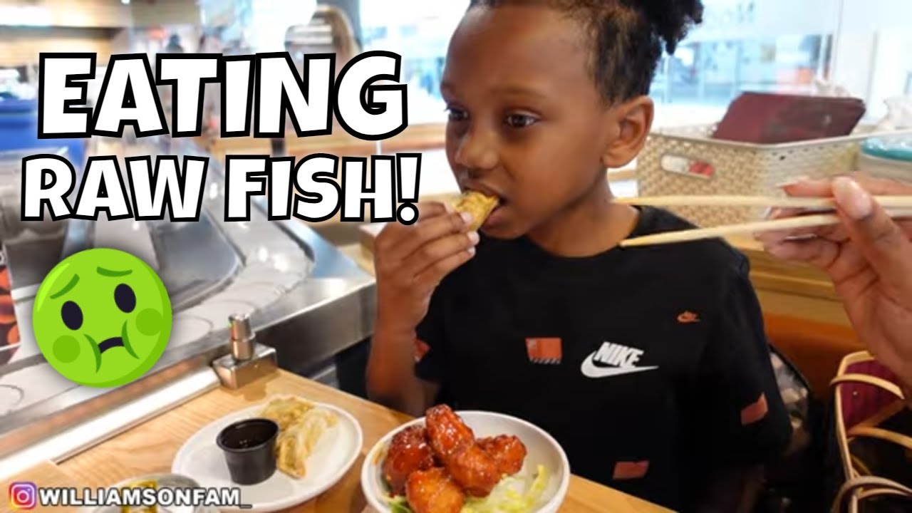 Taking ISAIAH to a Sushi Bar For The First Time!