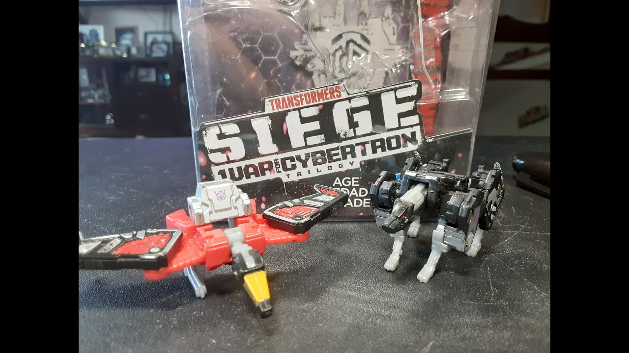 Transformers War for Cybertron: SIEGE Micromasters Ravage & Laserbeak Review (Soundwave Spy Patrol)