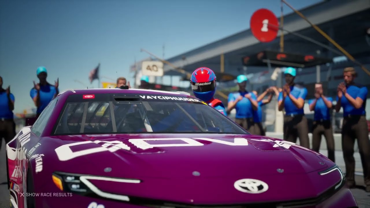 Talladega é Caos! | Corrida em NASCAR 25 no PS5