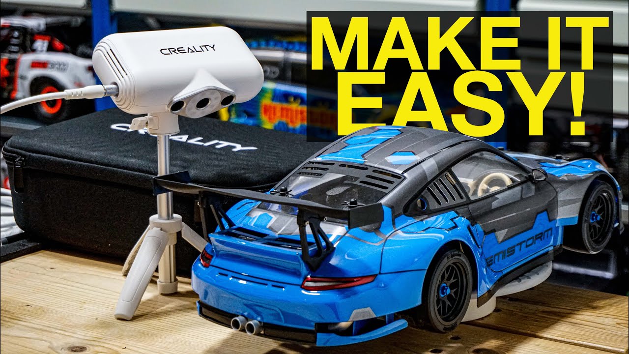MAKING IT, EASIER! Creality CR Lizard 3D scanner