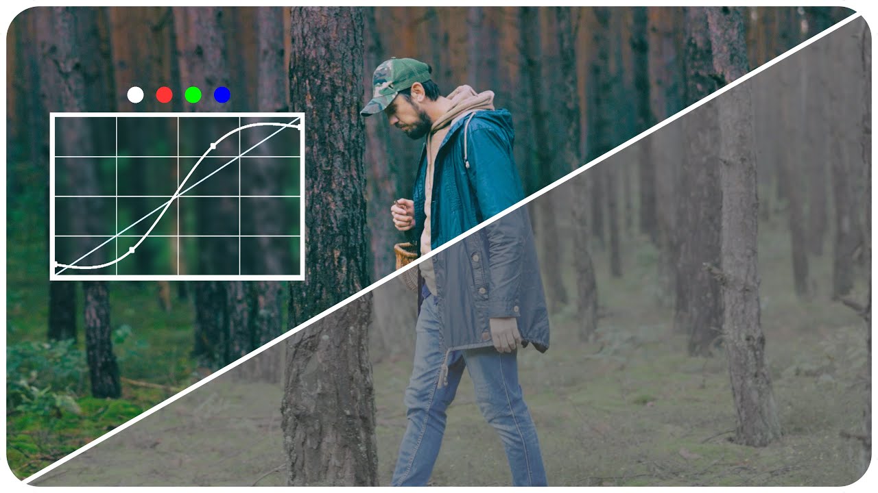 Освоение инструмента CURVES: руководство по кинематографической цветокоррекции (Premiere Pro)