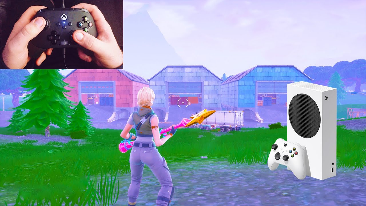 Xbox Series S Fortnite OG Season 1 Controller Handcam (4K 120FPS)