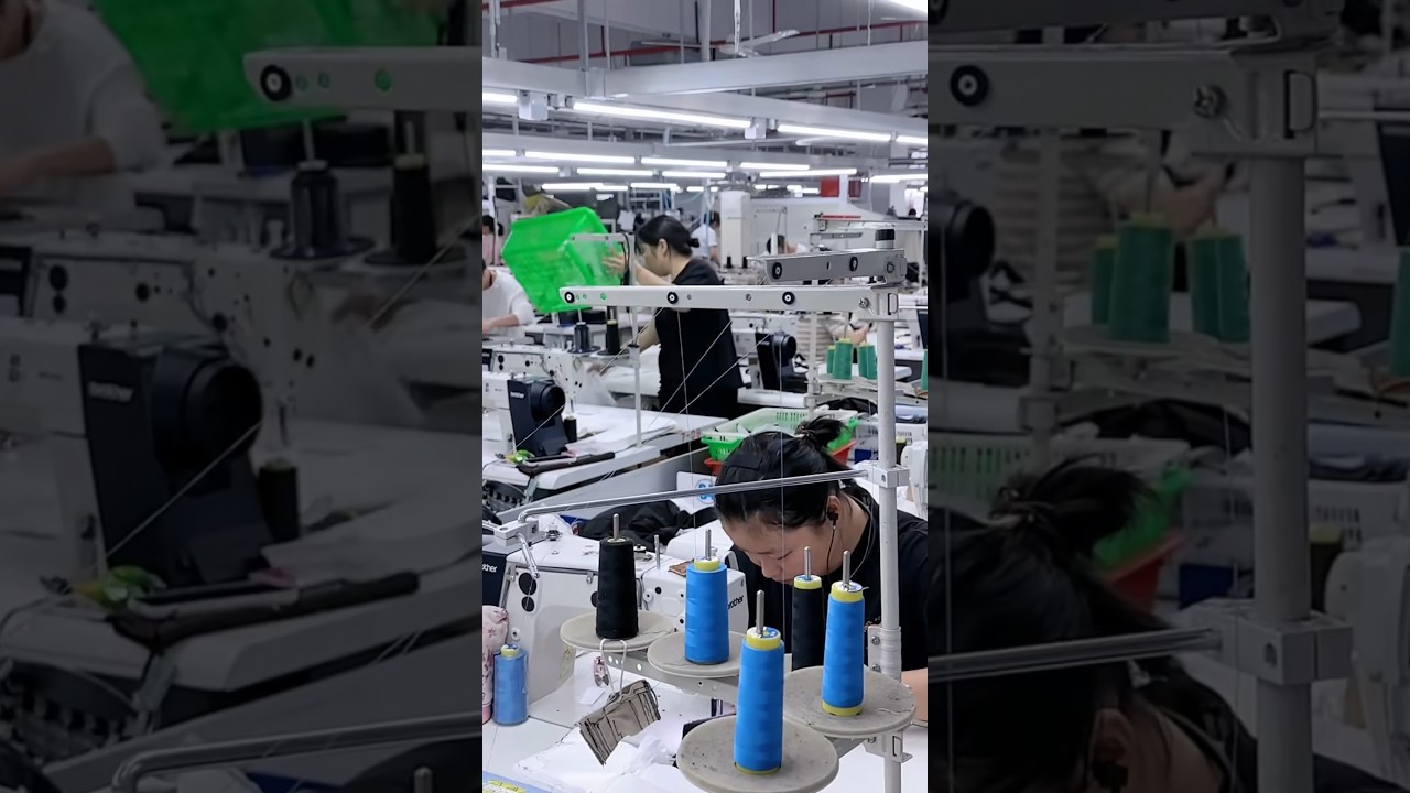 Chinese hangzhou garment processing factory