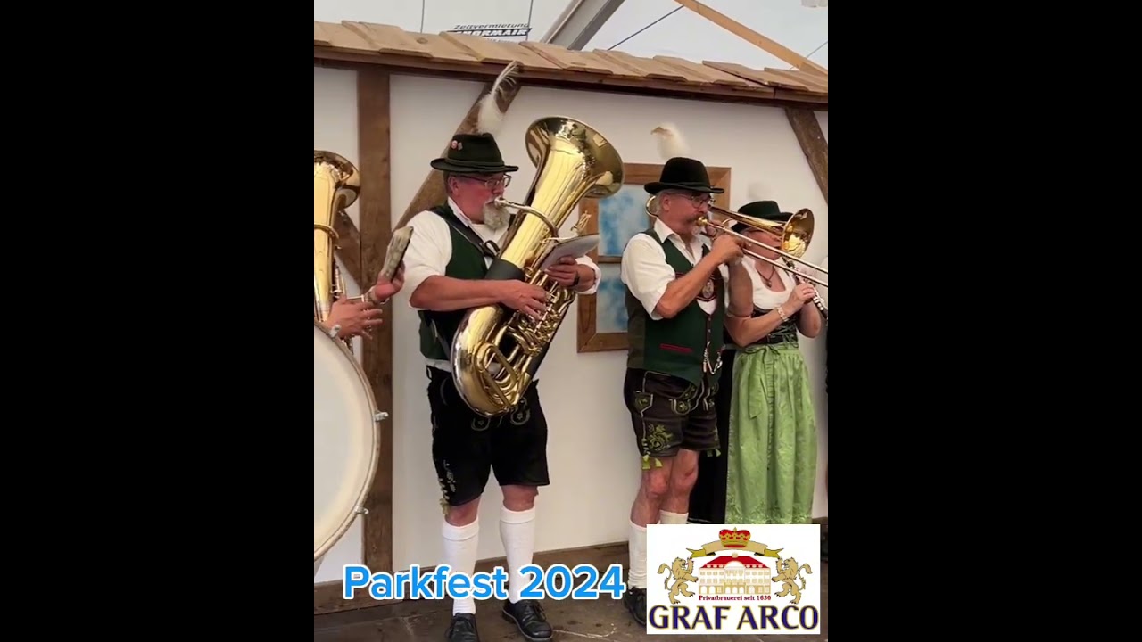 Mein Heimatland - Marsch | Blaskapelle Führmann beim Parkfest Adldorf 2024