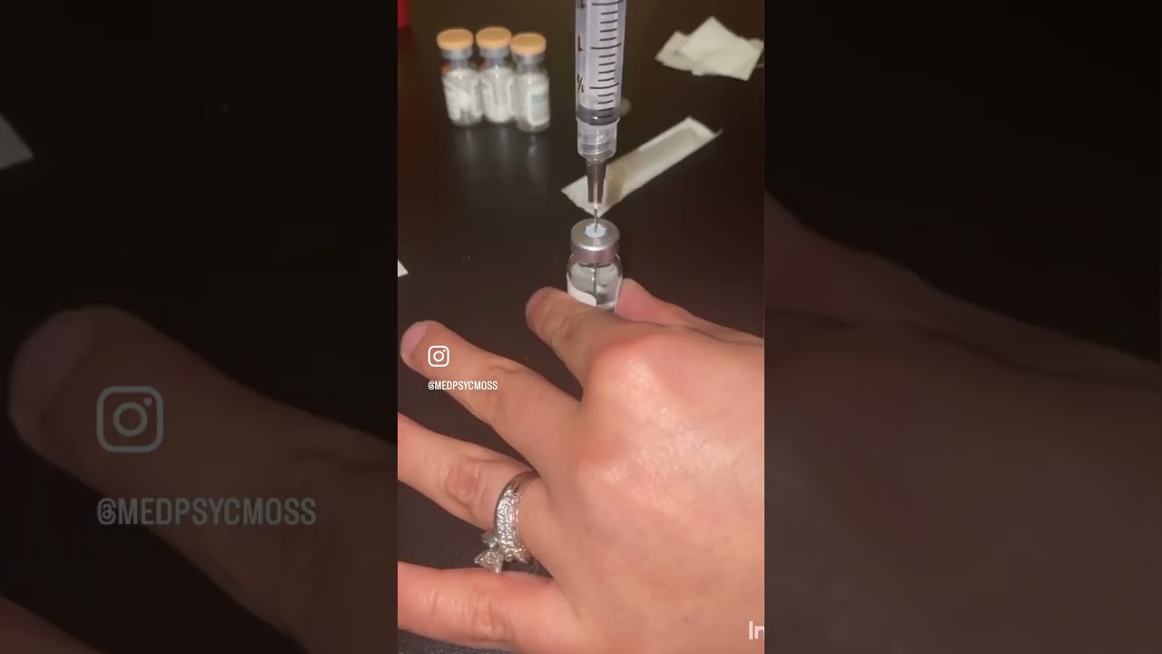 IVF Infertility Injections Menopur Preparation Part 1  #ivf #fertilitytreatment #endometriosis