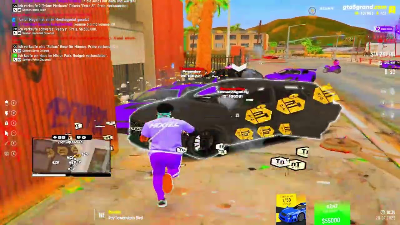[Grand RP] Hazel Ballas wieder wie bei Tacos? I Junior Mogel