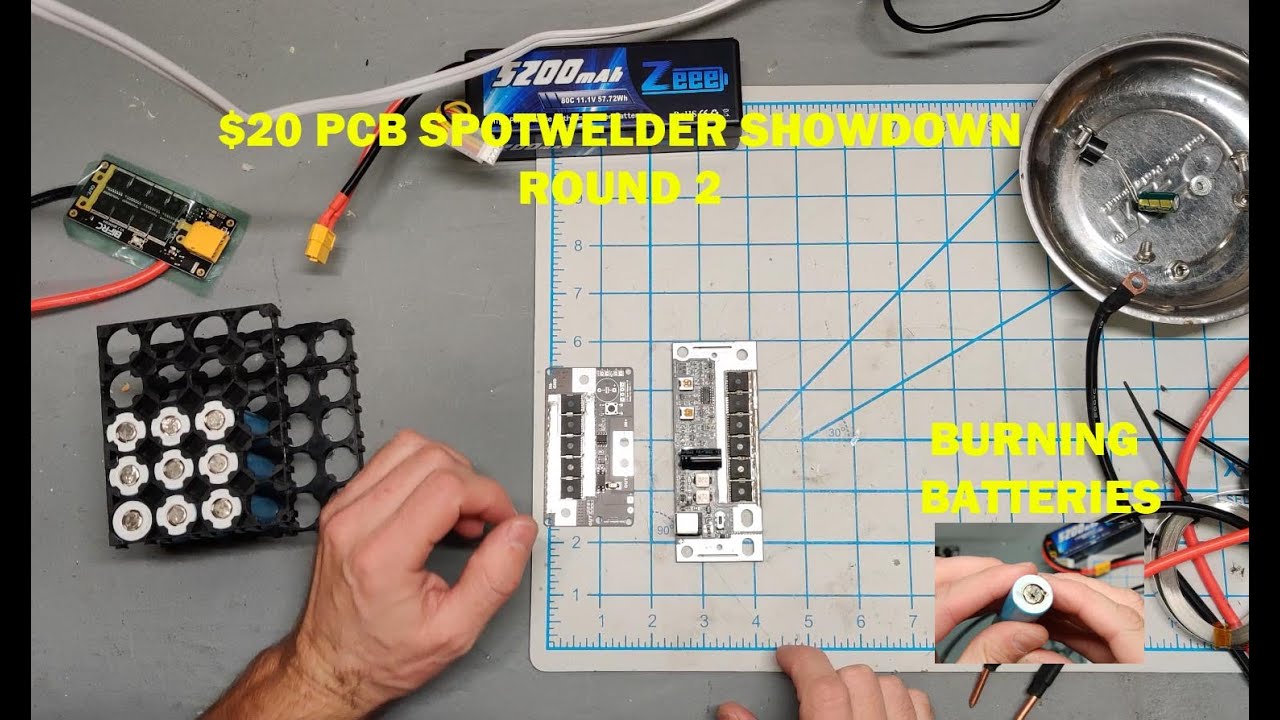 $20 PCB SPOT WELDER SHOWDOWN: ROUND 2
