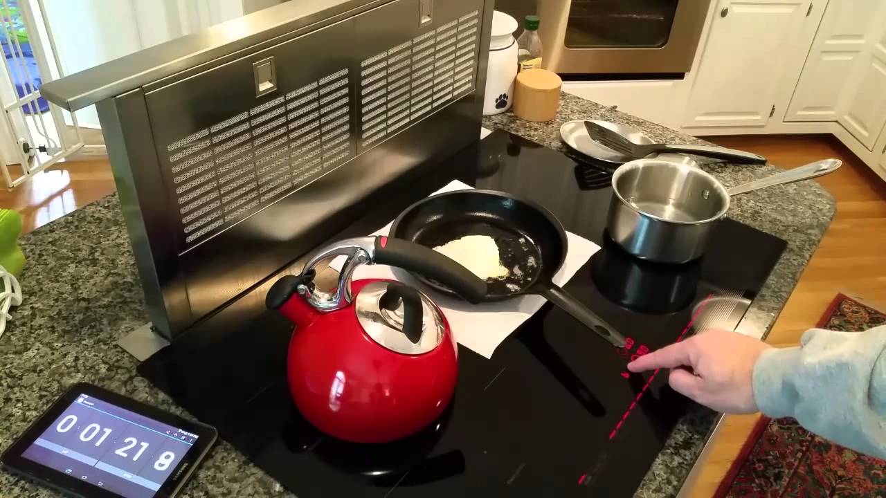 Induction Cooktop and Downdraft