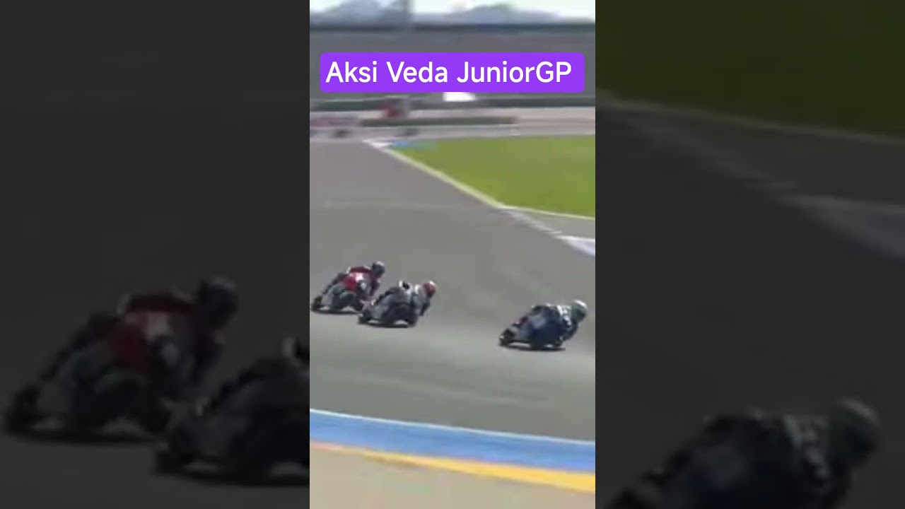 Aksi veda JuniorGP Misano#fastestlap