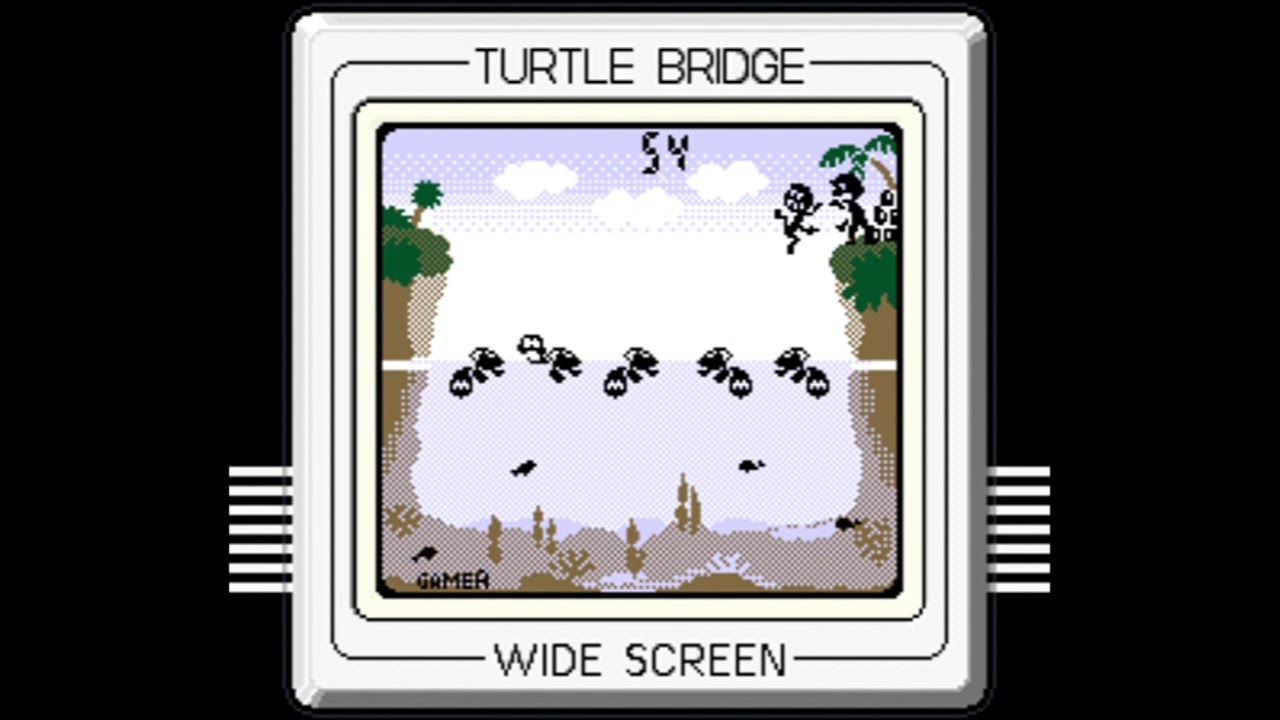 Game & Watch Turtle Bridge (MAME vs. Gallery 3)