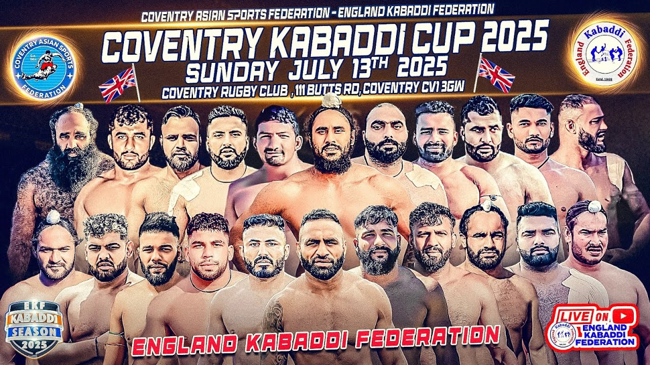 Super Final : Telford v/s Gravesend & Barking, Coventry (UK) Kabaddi Cup 13 July 2025