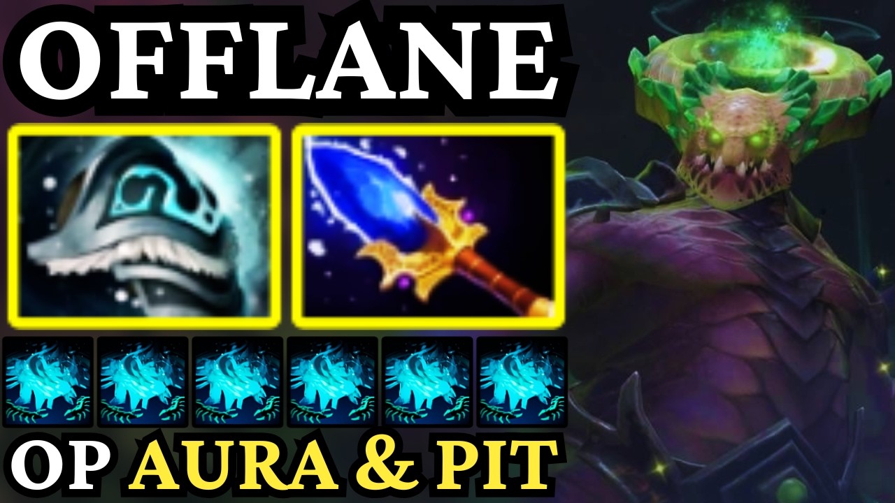 🔥 UNDERLORD Offlane Traps Cores in Hell &mdash; Pit of Malice & Firestorm 🔥 Dota 2