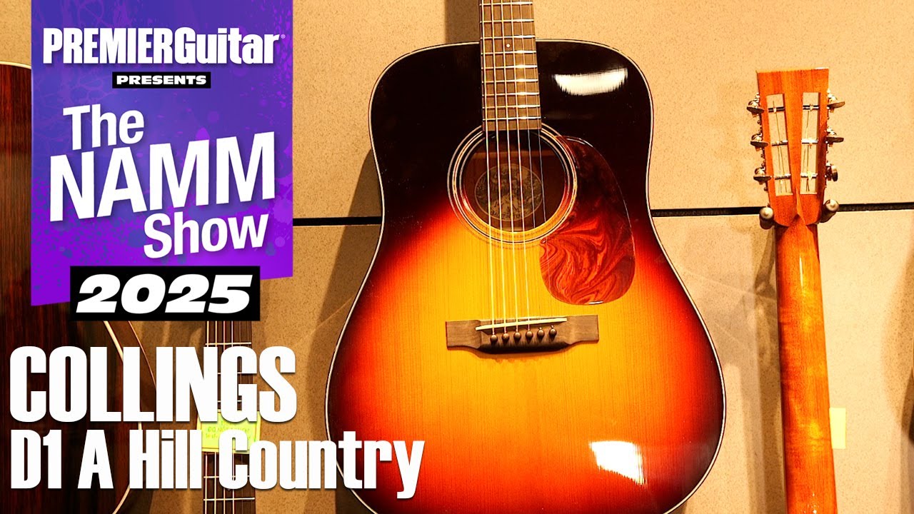 Collings D1: демонстрация Hill Country от Джейка Воркмана | NAMM 2025