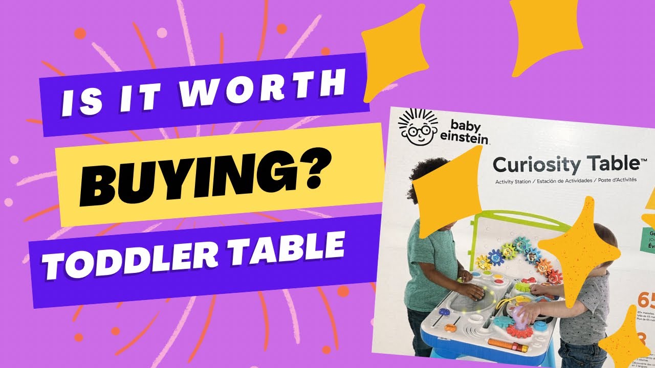 Unboxing & Assembly Baby Einstein Curiosity Table with ATZ