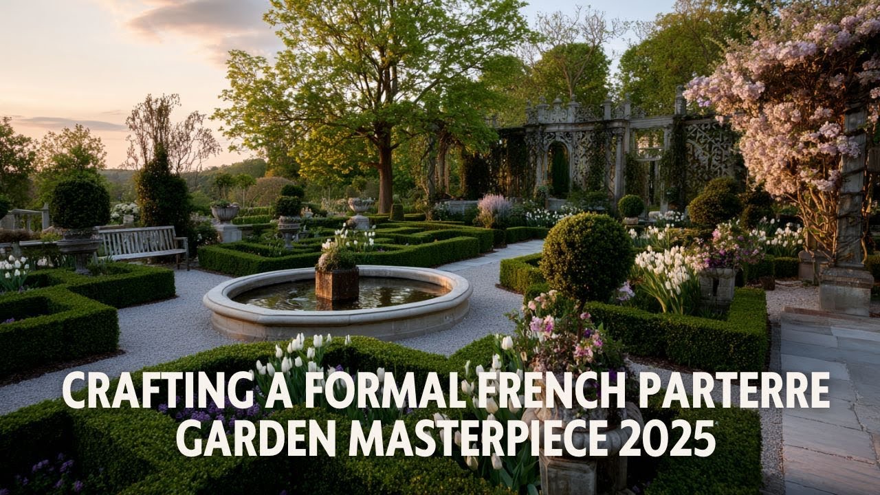 Crafting a Formal French Parterre Garden Masterpiece 2025