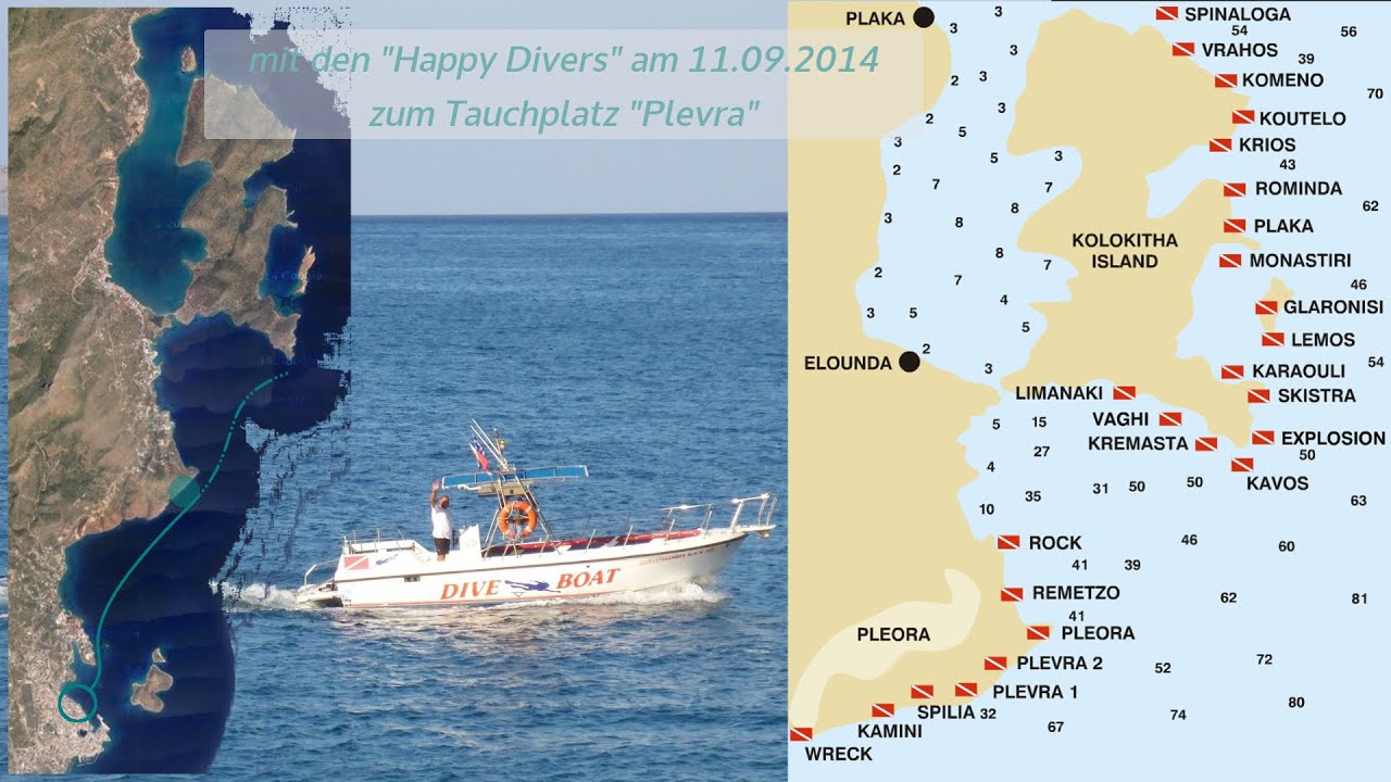 Tauchen in Kreta, Plevra