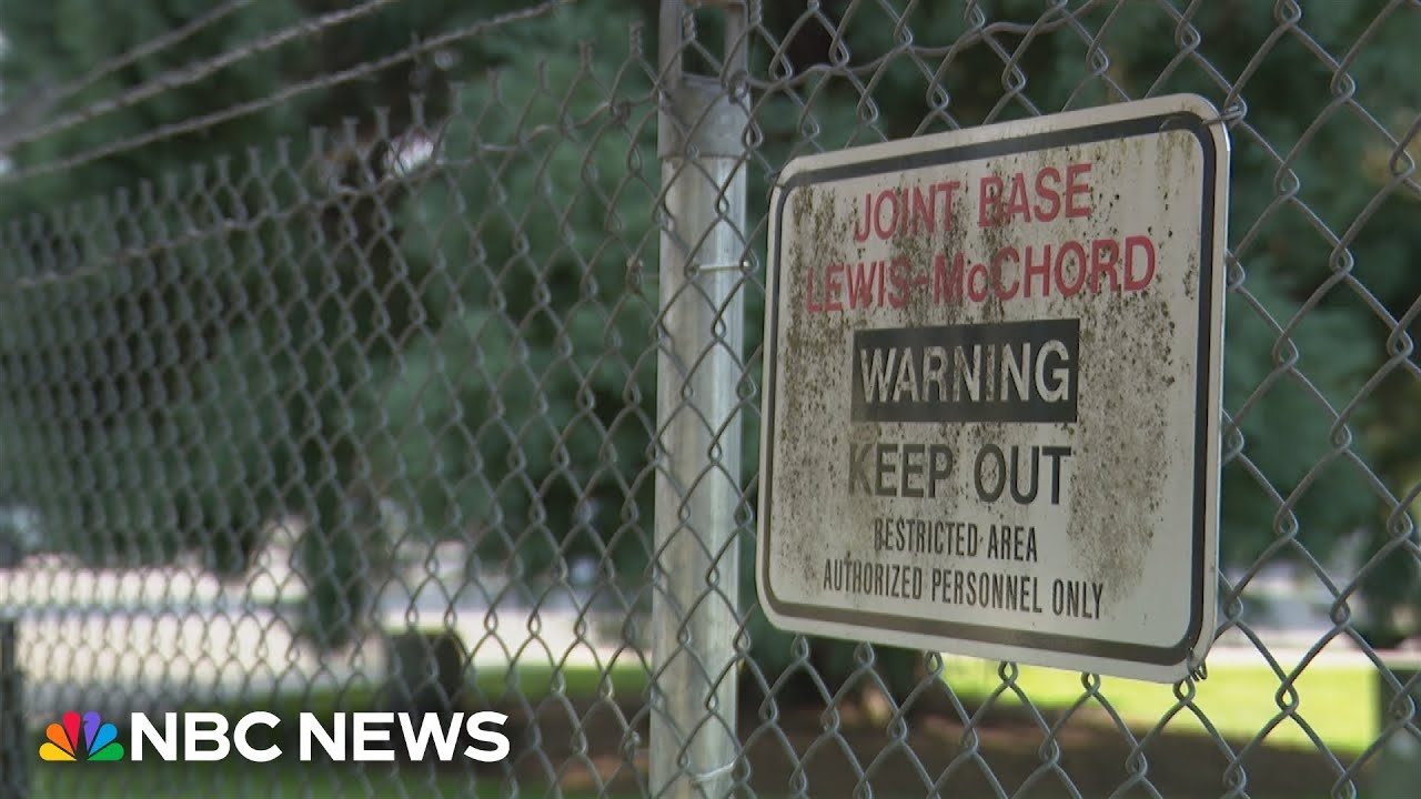 Four U.S. soldiers charged with sexual assault inside Washington barracks
