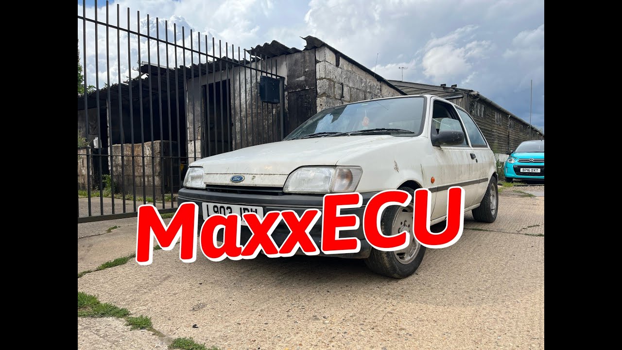 MaxxECU controlled Zetec swapped mk3 Ford Fiesta mapping