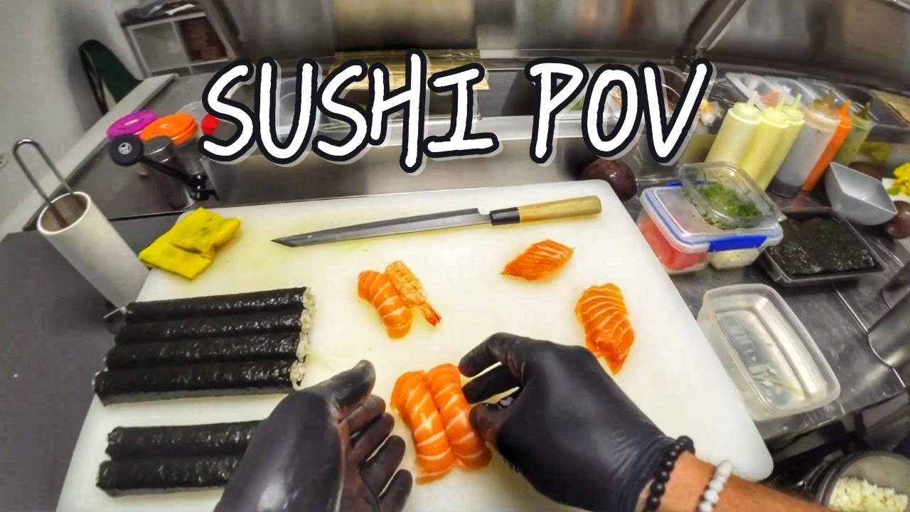SUSHI BAR POV: Through the chef's lens