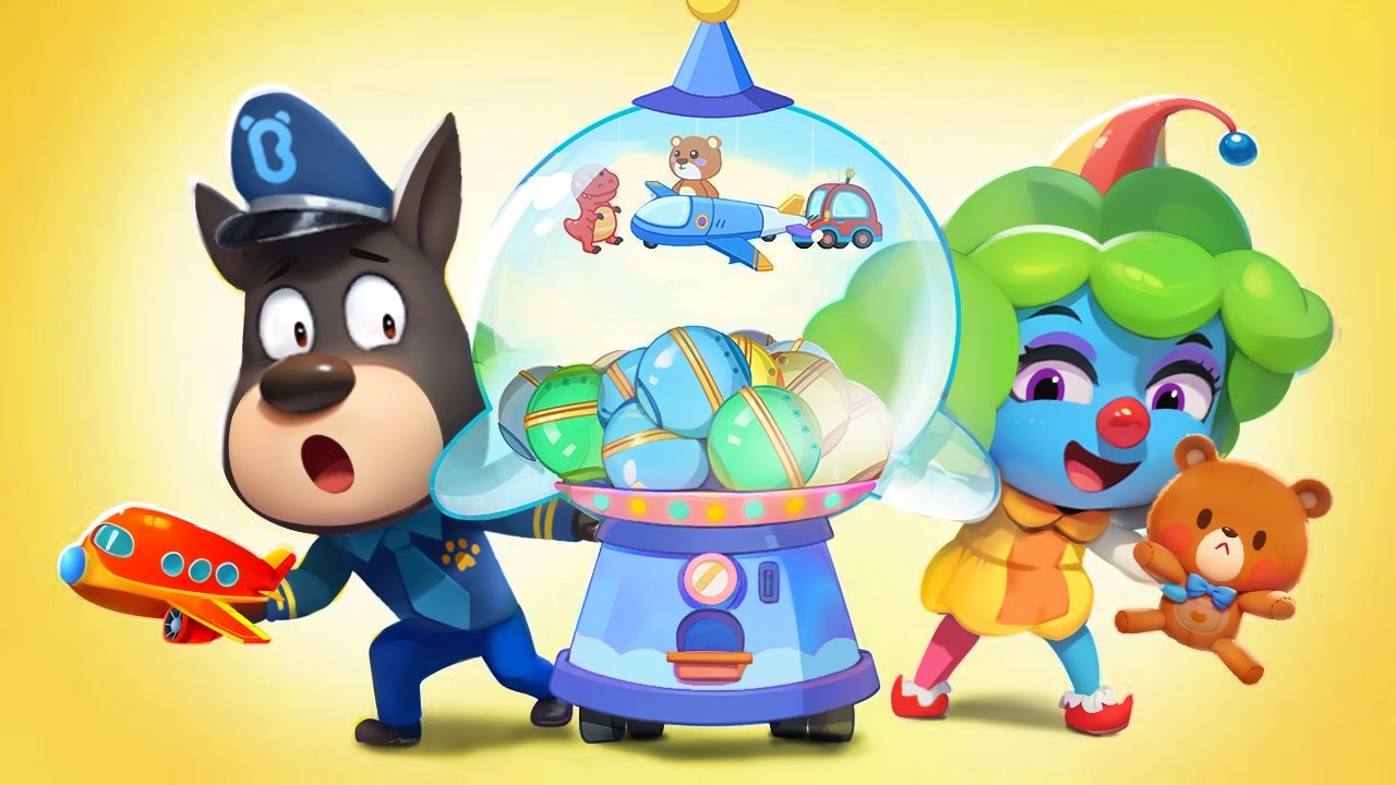 Toy Vending Machine | Safety Tips | Stranger Danger | Kids Cartoons | Sheriff Labrador