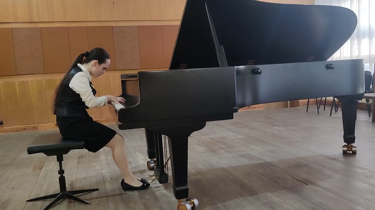 Й. С. Бах. ДТК 2 том. Прелюдія та фуга d-moll. Виконує:  Зільберман Марія