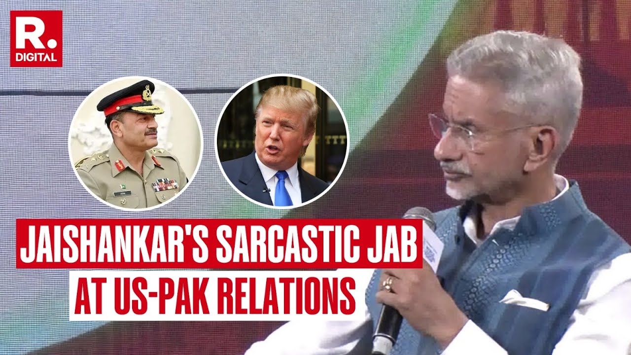 Jaishankar's Sarcastic Jibe On Trump And US-Pak Relations: 'They have a history with each other...'