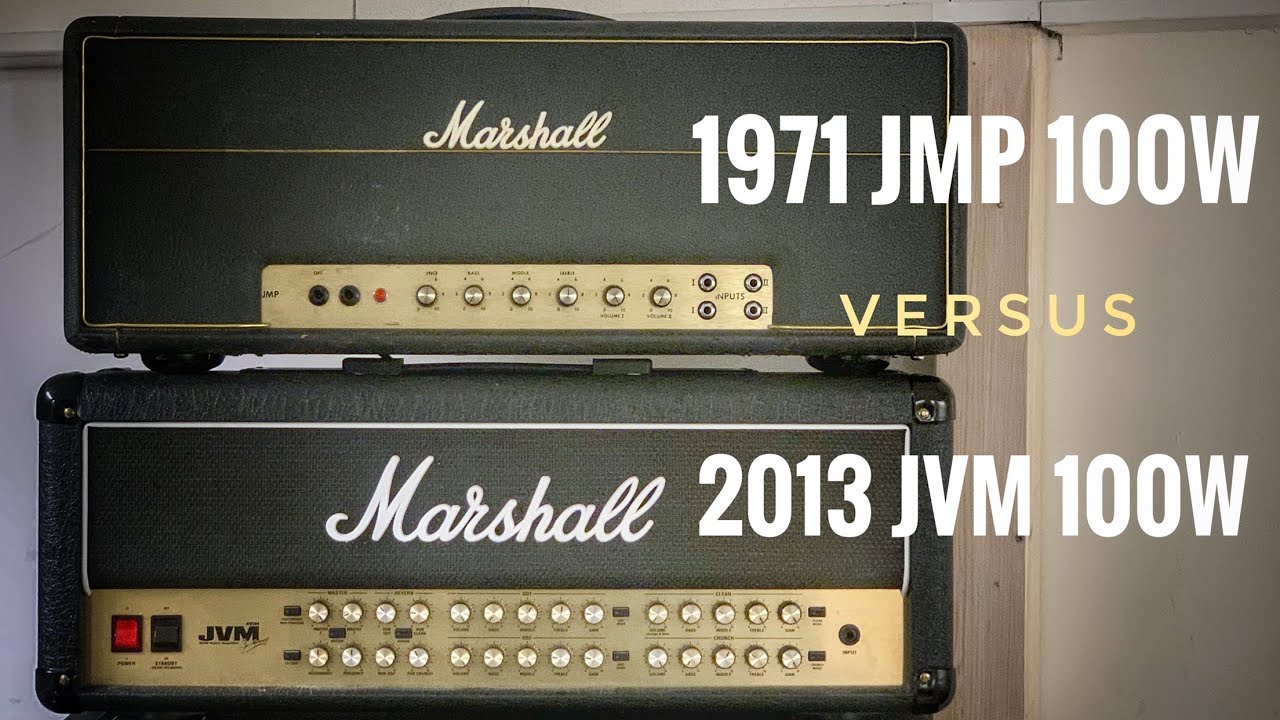 Marshall JMP vs JVM - Cranked!