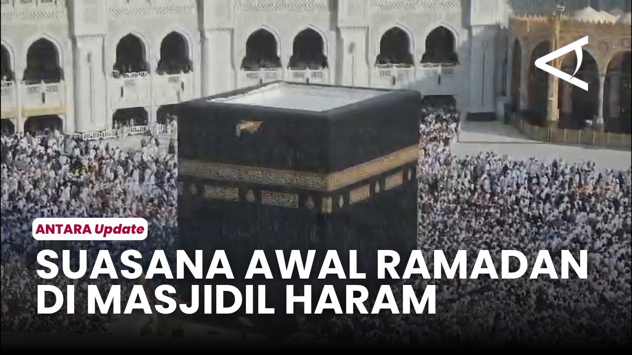 Suasana Awal Ramadan di Masjidil Haram Usai Arab Saudi Tetapkan 1 Ramadan 1447 H