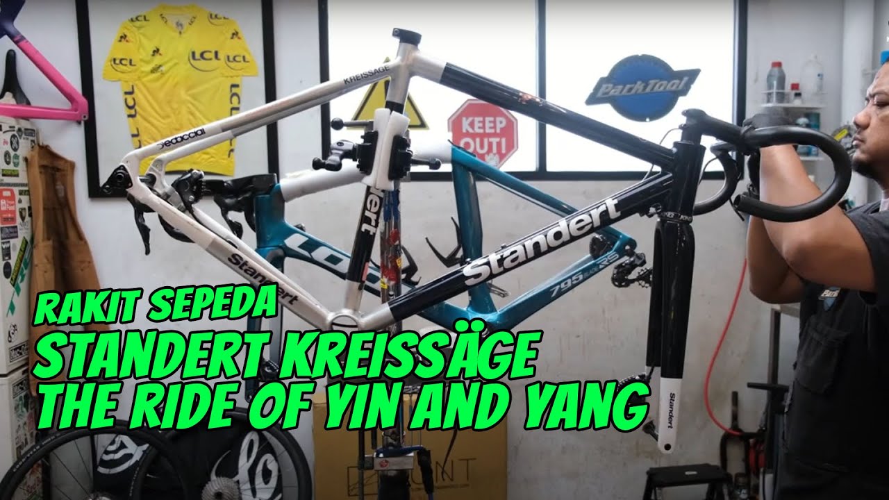 Build Road Bike Standert Kreissäge | The Ride of Yin and Yang - Monkey Cycle Media