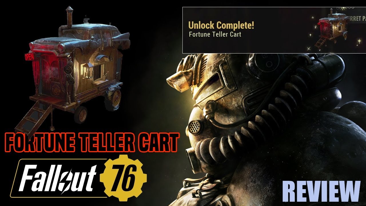 Fallout 76 -  Fortune Teller Cart Vending Machine [500 Atoms]