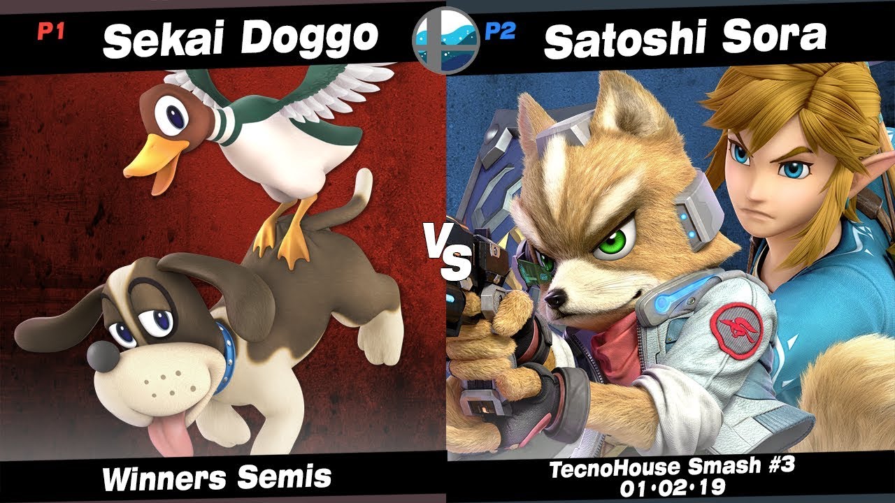 TecnoHouse #3: OZN | Sekai Doggo (Duck Hunt) vs TLP | Satoshi Sora (Fox, Link) - Winners Semis