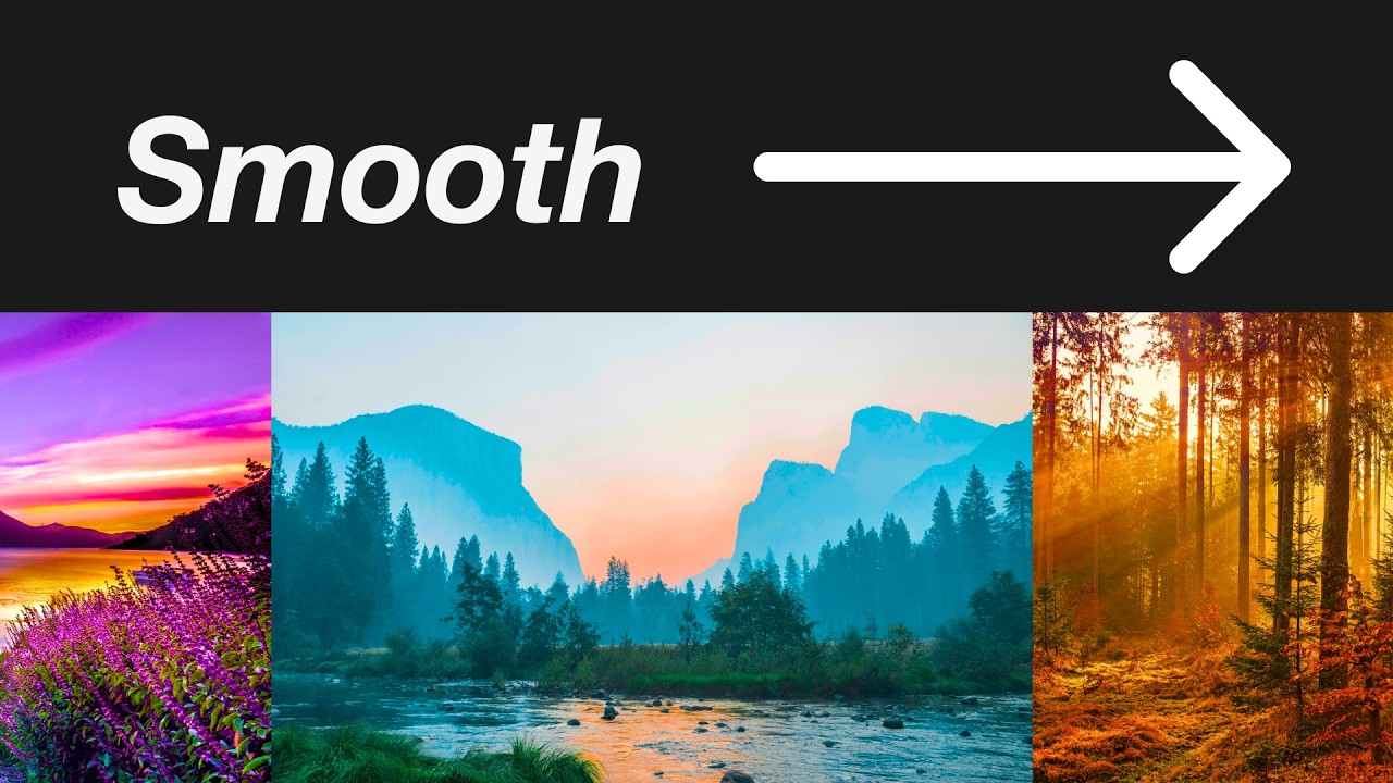 Horizontal smooth scroll with Lenis
