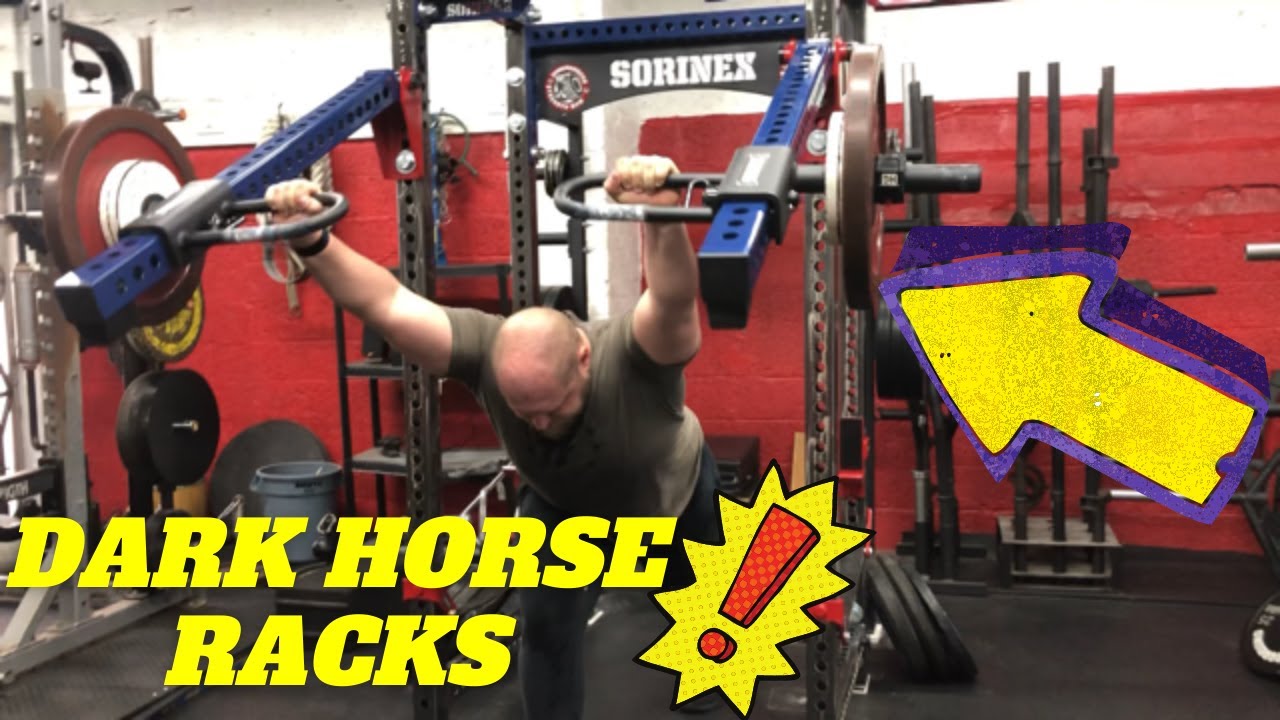Sorinex Dark Horse Rack + Jammer Arms | Manasquan Underground Strength Gym