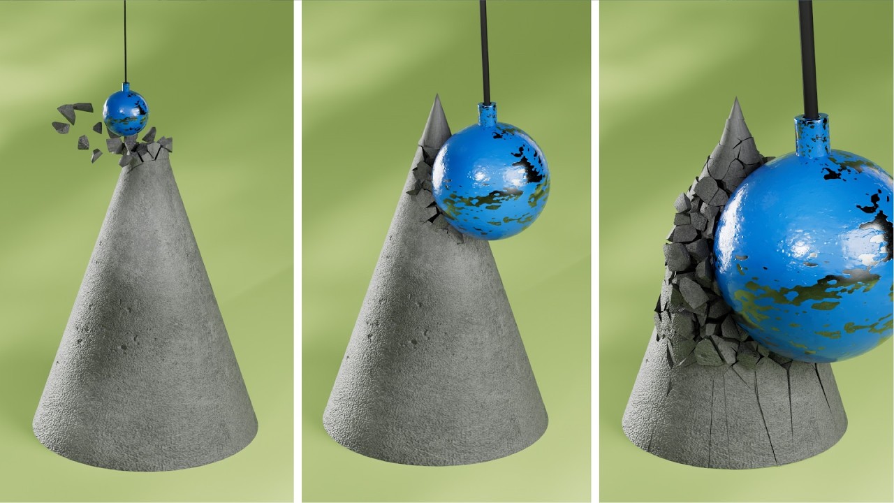 2 Minutes of Satisfying Physics Simulations in Cinema 4D &ndash; Cloth, Liquids, Destruction & More!