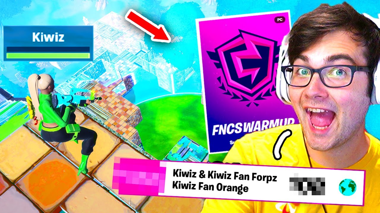 We QUALIFIED in the TRIO FNCS Tournament Warmup in Fortnite (we DOMINATED)