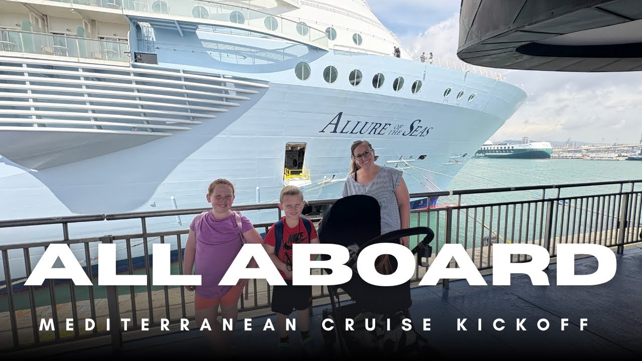 Boarding Our Mediterranean Cruise – Let the Adventure Begin! 🚢🌊🇮🇹