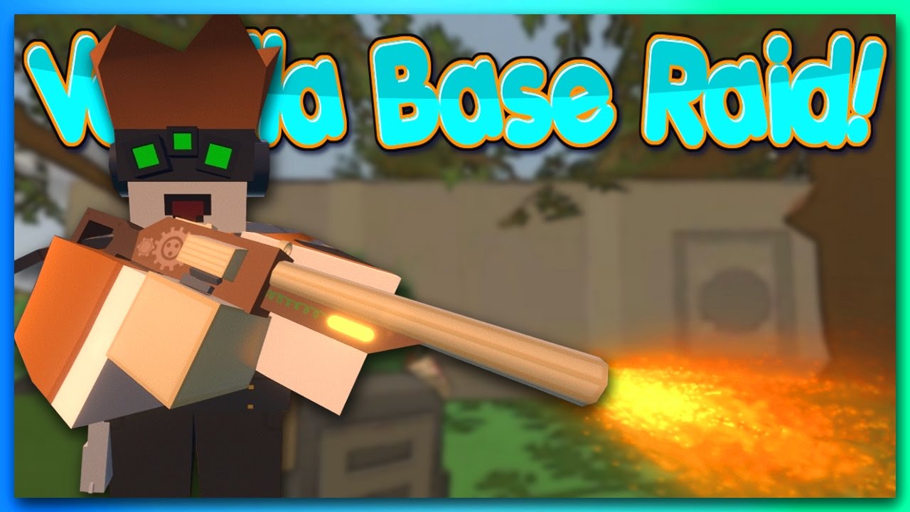 Unturned Vanilla Survival - TRIPLE BASE RAID! (Unturned Base Raids)