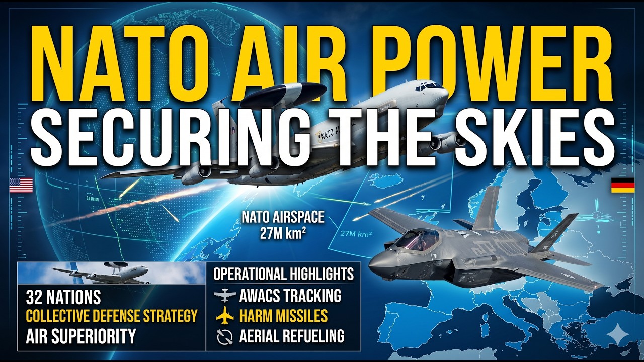 🇺🇸 NATO Air Defense Operations | #NATO #airpower