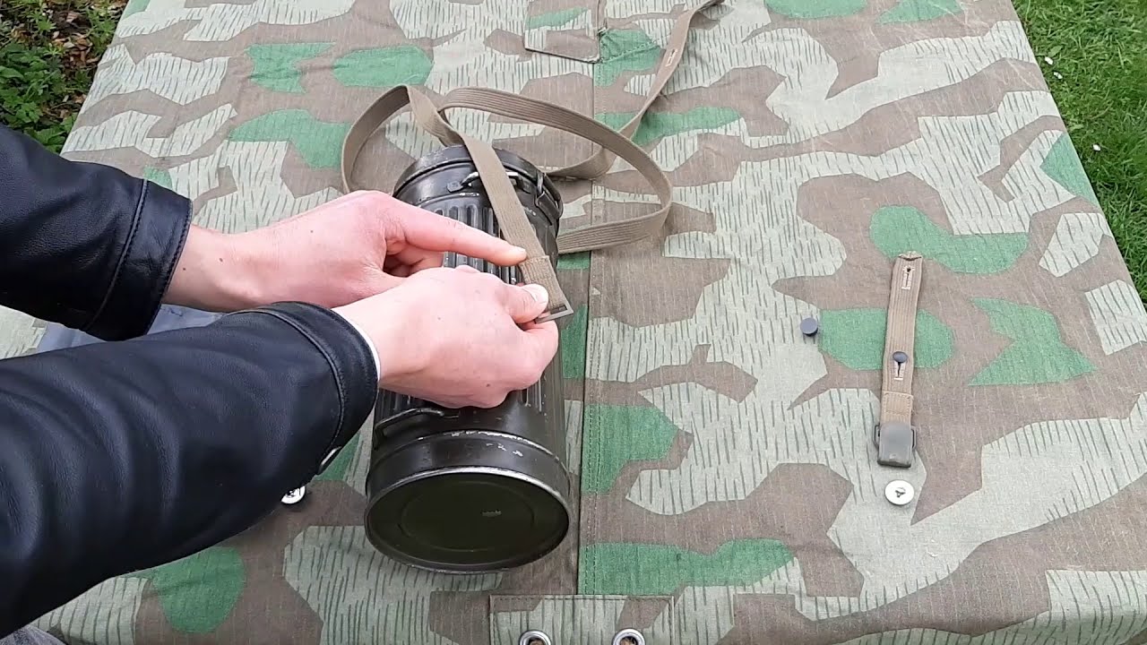 Panther Store gas mask straps, attachment and review