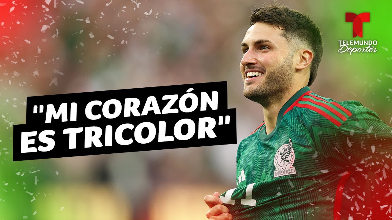 Santi Gimenez: “Amo Argentina, pero soy mexicano y defenderé a México siempre” | Telemundo Deportes