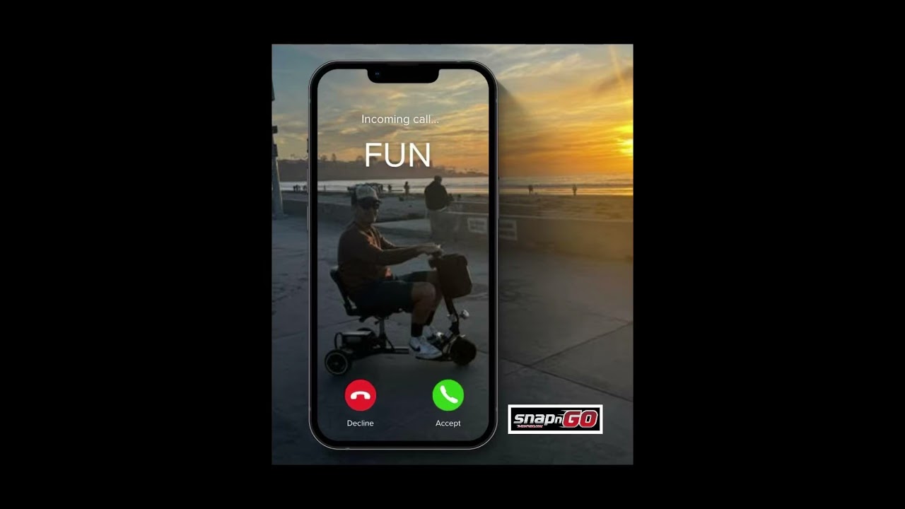 FUN IS CALLING! #mobility #electricmobility #mobilityscooter #beachvibes